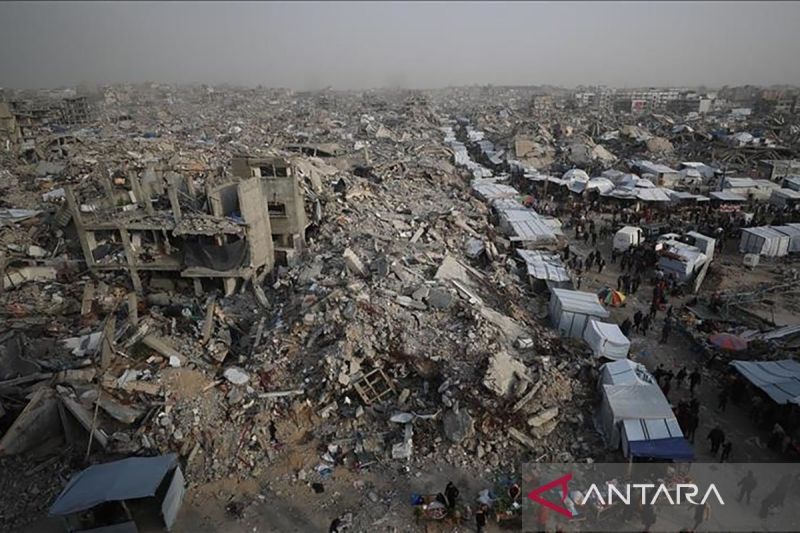 Korban tewas di Gaza hampir 54.800 jiwa saat Muslim rayakan Idul Adha