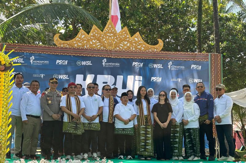 Pertamina dukung sukses WSL Krui Pro 2025 di Pesisir Barat Lampung