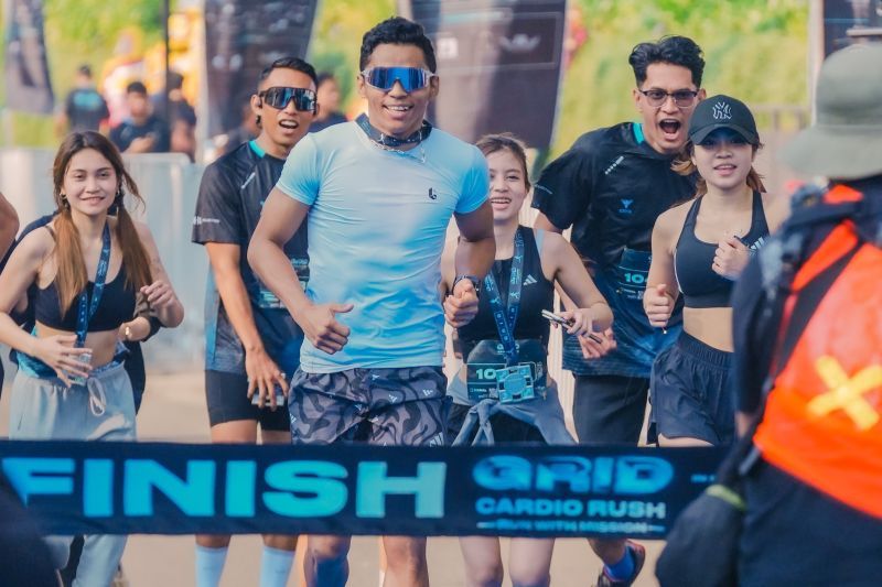 GRID Cardio Rush 2025 jadi ajang sosial donasi sepatu