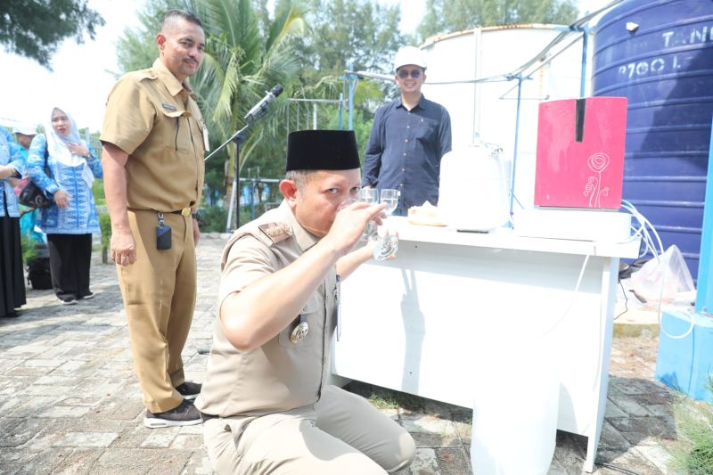 Kepulauan Seribu hadirkan pemenuhan air minum yang layak bagi warga