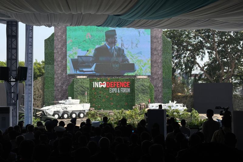 Prabowo di Indo Defence: Lebih baik kita mati daripada dijajah kembali