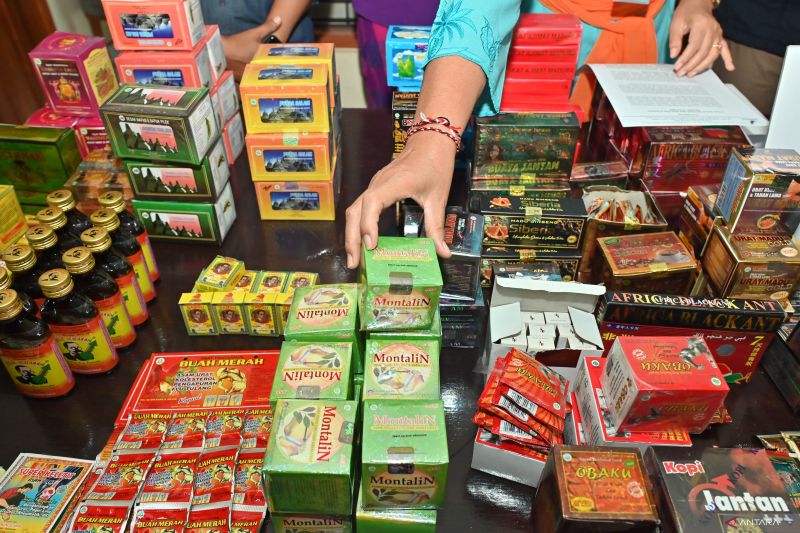 BPOM tindak 9 obat bahan alam berbahaya
