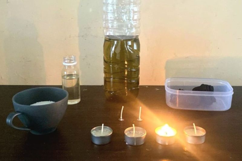 Minyak jelantah diubah jadi lilin aromaterapi oleh mahasiswa UMM