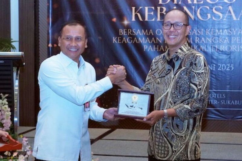 BNPT apresiasi Kota Sukabumi sebagai teladan kota toleran di Indonesia
