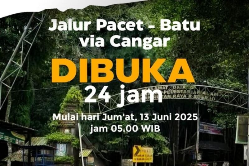 Gubernur Jatim pastikan Jalur Cangar-Pacet kembali dibuka 24 Jam