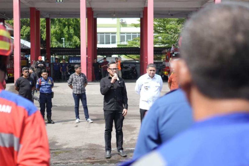 Bima Arya: Damkarmat Makassar salah satu yang terbaik di Indonesia