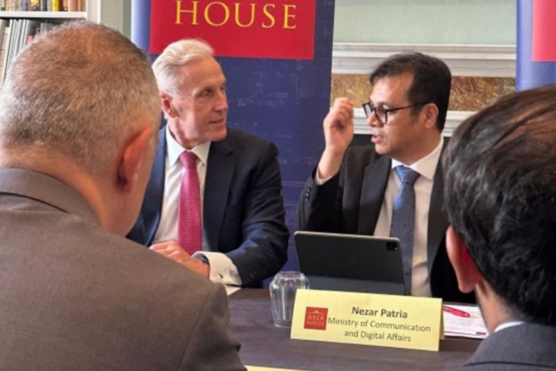 Wamenkomdigi ajak Asia House berkolaborasi perkuat ekosistem digital