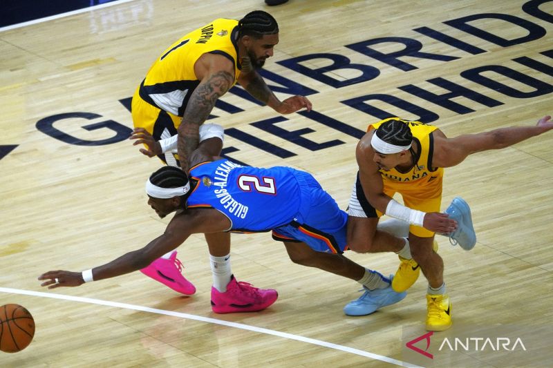 Kalahkan Pacers di game keempat FInal NBA, Oklahoma City Thunder samakan kedudukan 2-2