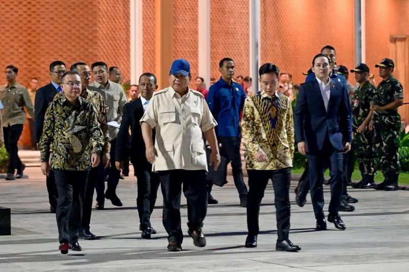 Dilepas Gibran, Prabowo bertolak ke Singapura kunjungan kenegaraan