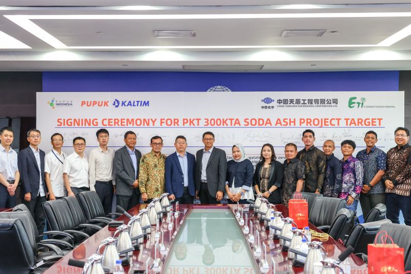 Proyek soda abu Hou dari China masuki tahap konstruksi di Indonesia