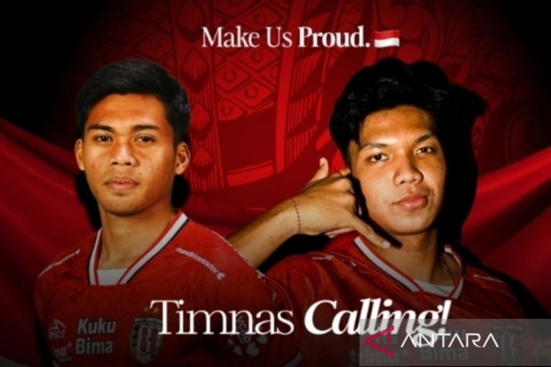 Dua pemain Bali United terpilih ikut TC Timnas U-23 