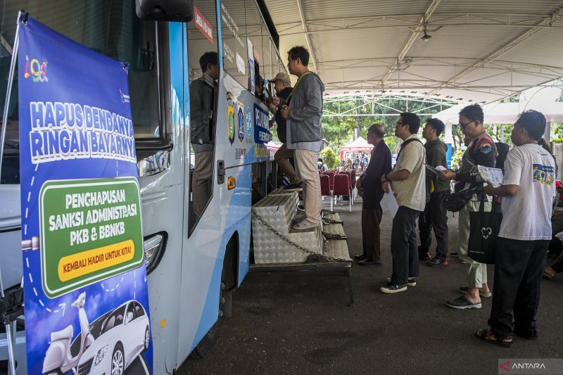 Selasa, Samsat keliling buka di 14 wilayah Jadetabek