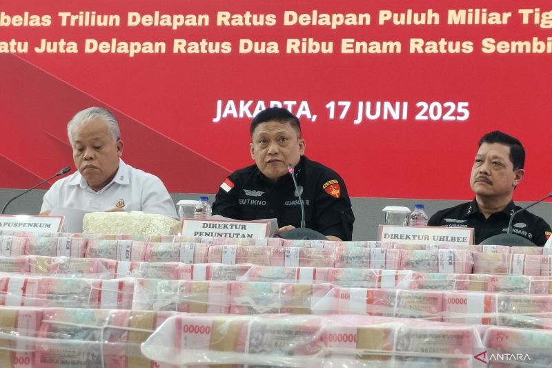 Kejagung sita uang Rp11 triliun dari PT Wilmar Group terkait kasus CPO