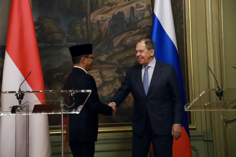 Menlu RI tegaskan komitmen perkuat kemitraan dengan Rusia