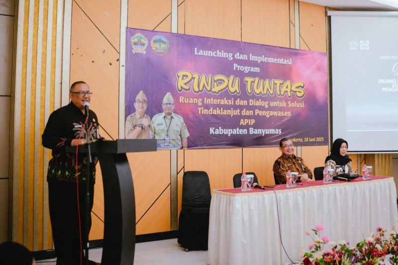Inspektorat Banyumas luncurkan program Rindu Tuntas untuk pengawasan