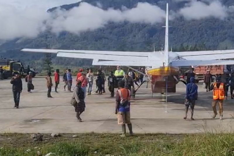 Kaops: Tim gabungan amankan bandara Aminggaru Ilaga dari gangguan KKB