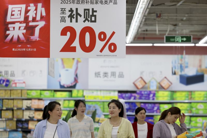 Pertumbuhan belanja konsumen China jadi salah satu tertinggi di dunia