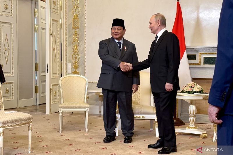 Presiden Prabowo diterima Putin di tanah kelahirannya St. Petersburg
