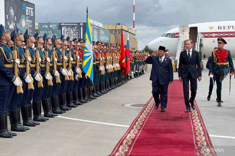 Kunjungan kenegaraan Presiden Prabowo ke Rusia