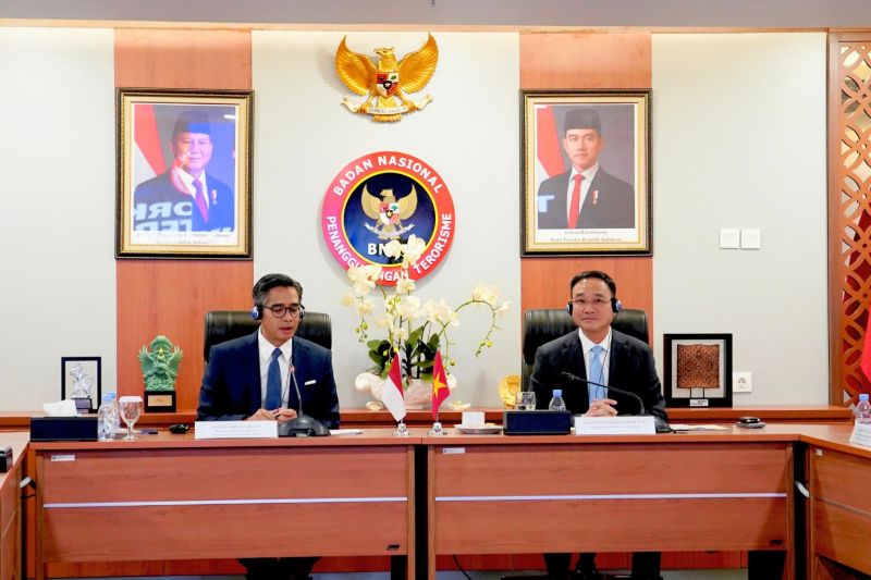 RI-Vietnam kembangkan kolaborasi berkelanjutan tanggulangi terorisme