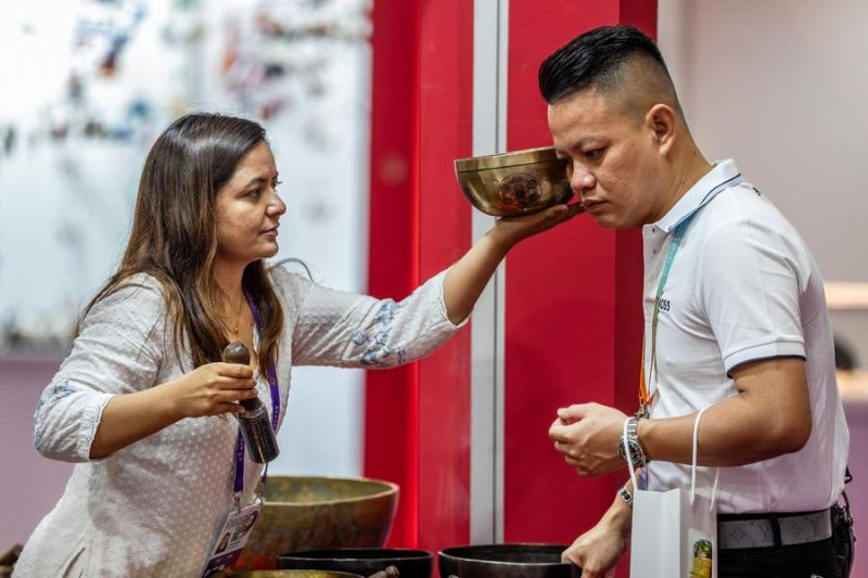 Pembukaan Pameran China-Asia Selatan ke-9 dalam bidikan kamera