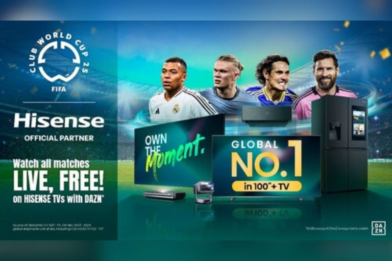 Tonton Tayangan Langsung FIFA Club World Cup 2025™ secara Gratis pada TV Pintar Hisense
