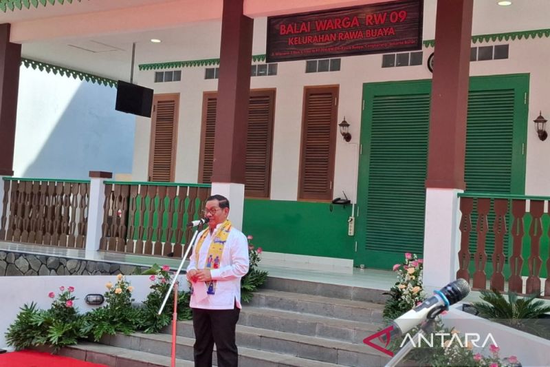 Pramono resmikan Balai Warga di Rawa Buaya, Jakarta Barat
