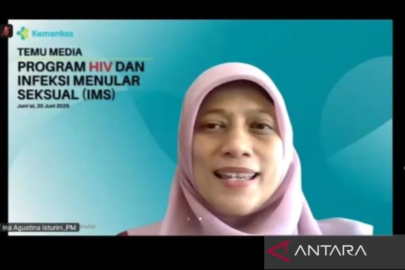Per Maret 2025 Kemenkes temukan 358.683 orang dengan HIV di RI
