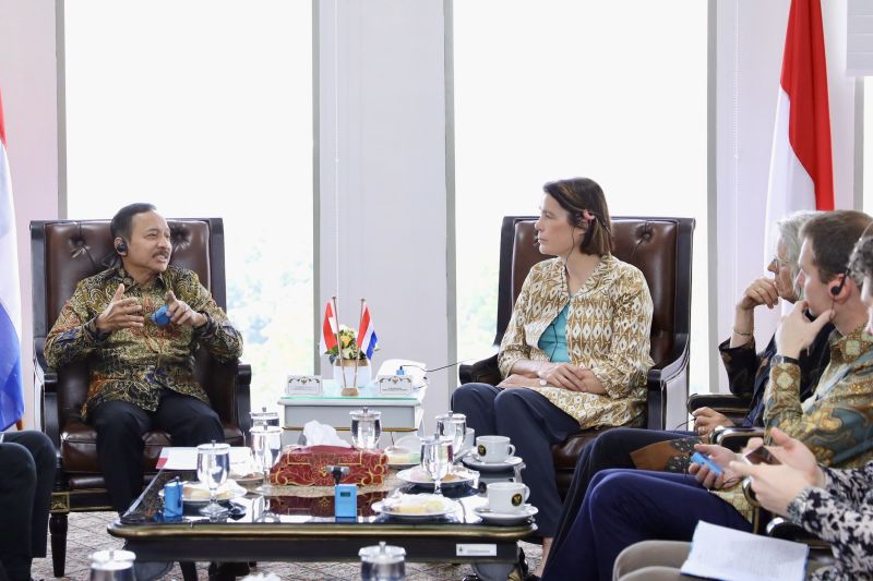 Ketua MK RI terima kunjungan Ketua MA Belanda, saling bertukar ilmu