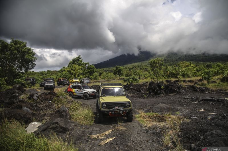 Festival Kora-kora 2025 hadirkan Lava Tour Gunung Gamalama, jelajah pesona alam bekas letusan gunung di Ternate