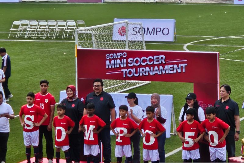 Sompo Insurance gelar turnamen mini soccer rayakan HUT ke-50