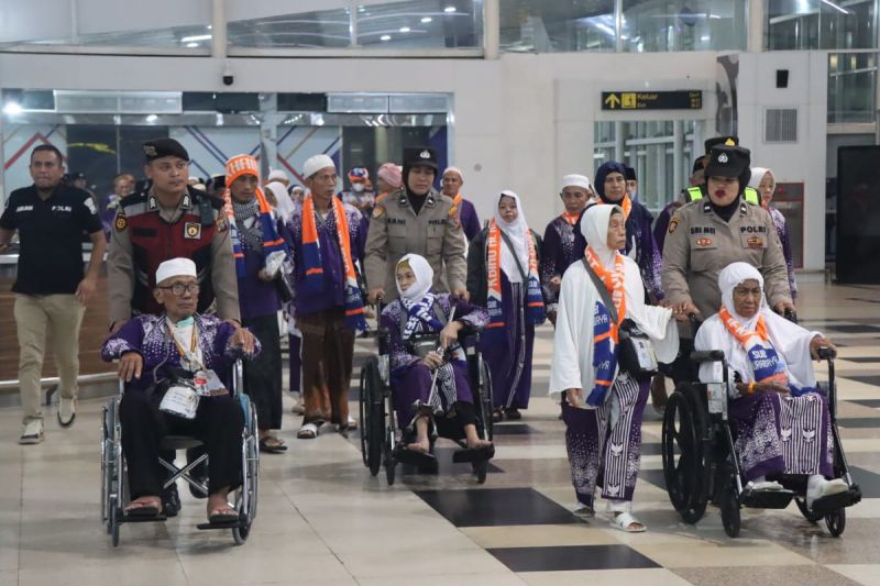 Polda: Pengamanan keberangkatan Saudia Airlines di Kualanamu lancar