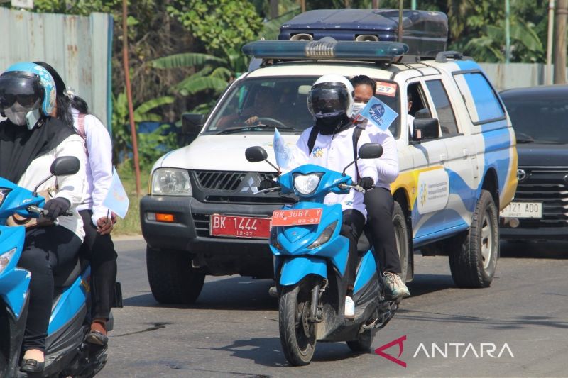 Harganas, ratusan kendaraan kirab sambut wujudkan keluarga berkualitas
