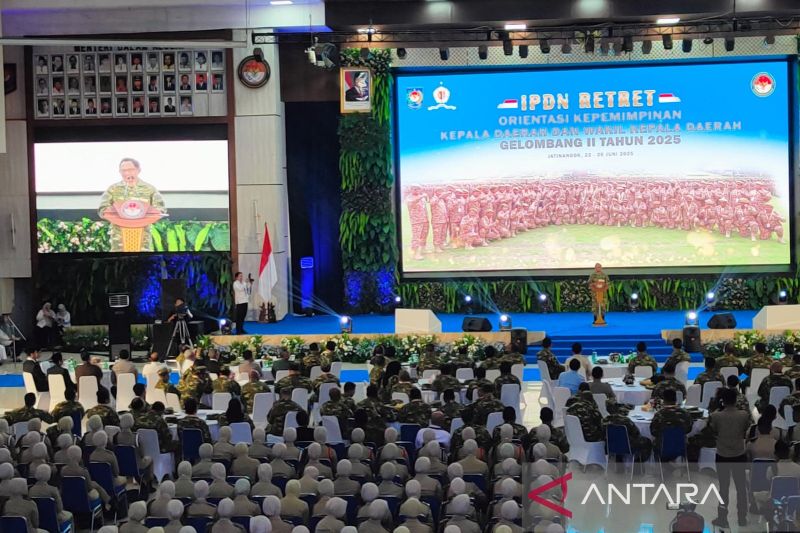 Mendagri resmi buka retret kepala daerah gelombang kedua