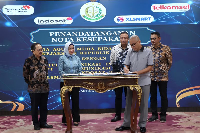 Jamintel dan perusahaan telekomunikasi kerja sama pertukaran data