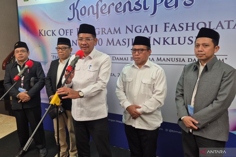 Kemenag siapkan Rp15 juta per masjid, wujudkan 1.000 masjid inklusif