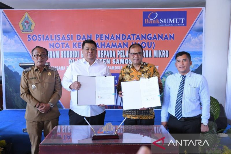 bank-sumut-bersama-pemkab-samosir-hadirkan-kredit-tanpa-bunga