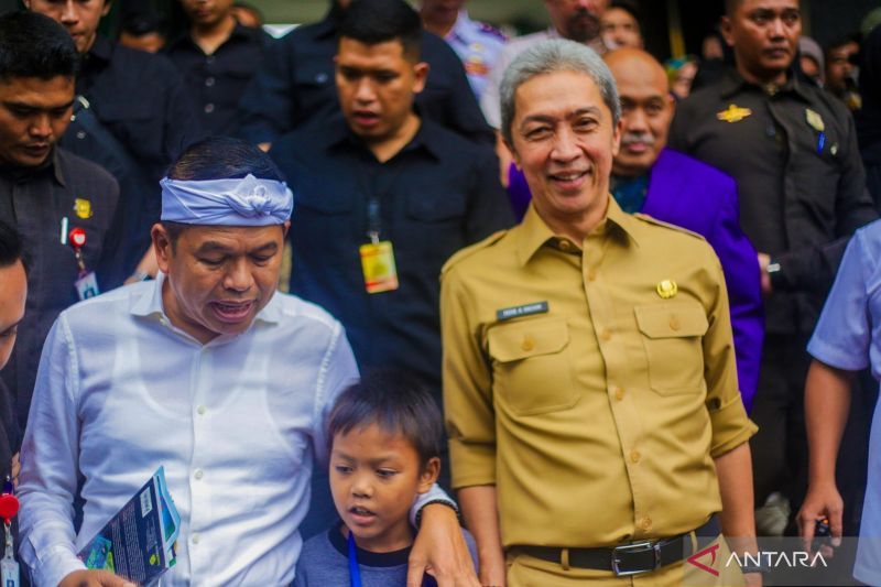 Gubernur Jabar dan Wali Kota Bogor bicarakan kepemimpinan