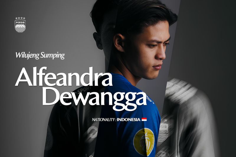 Alfeandra Dewangga resmi berseragam Persib Bandung