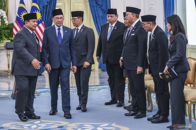Presiden Prabowo dan PM Malaysia bahas hubungan bilateral