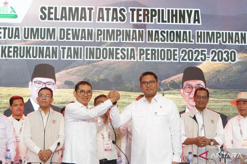 Akhiri dualisme, Moeldoko-Fadli Zon tunjuk Sudaryono jadi Ketum HKTI
