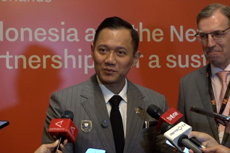 AHY sebut proyek pembangunan tanggul laut raksasa tarik minat Belanda