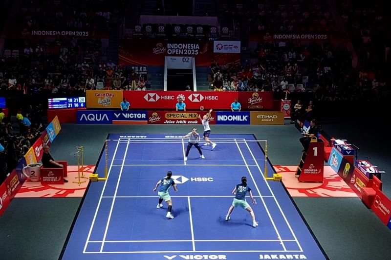 Ana/Tiwi terhenti di perempat final Indonesia Open 2025