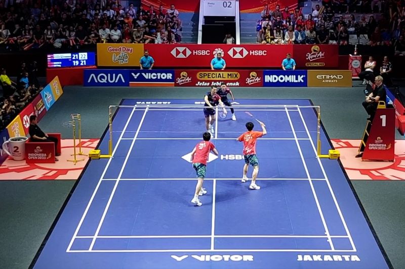 Fajar/Rian tembus semifinal Indonesia Open 2025