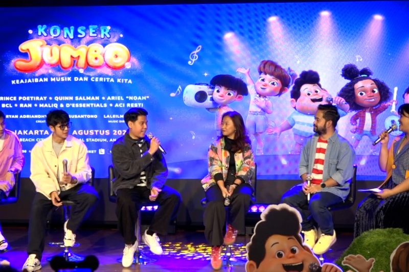 Konser Jumbo ramaikan hari kemerdekaan, ajak nyanyi bersama!