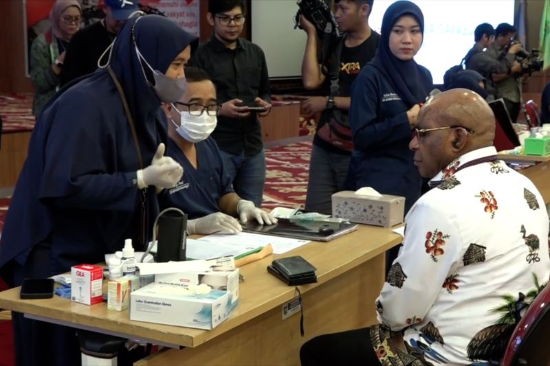 Kepala daerah jalani tes kesehatan jelang retret gelombang dua