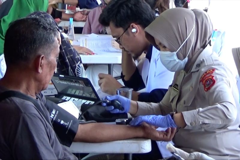Layanan kesehatan gratis Polda Sultra sasar ribuan pengemudi ojol