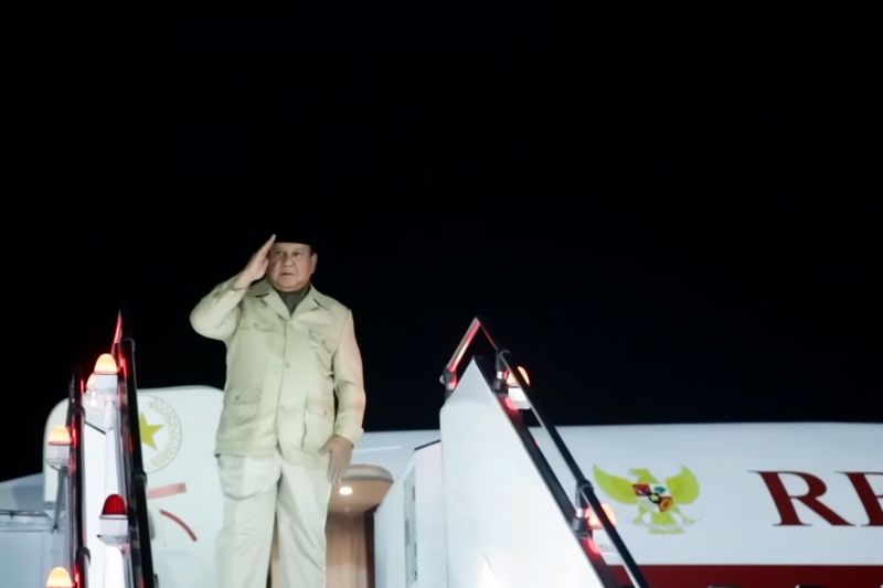 Prabowo bertolak ke Rusia untuk hadiri St Petersburg Economic Forum