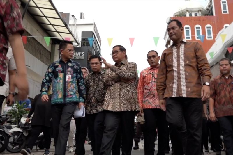 Pramono revitalisasi Pasar Baru jadi pusat temu warga seperti Blok M
