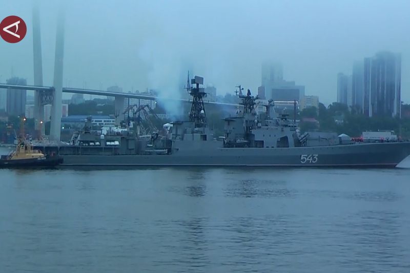 Armada Pasifik Rusia gelar latihan militer terjadwal di Timur Jauh